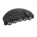 Hat Clip Light 5 Led Headlamps Cap Lights Clip On Hat Headlight Night Fishing Light With Battery For Hiking Fishing. 