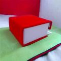 ESH Red color velvet RING box with Magnetic lock rings Gift Boxes, Jewelry Display box gift items for girls. 