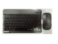 Ultra-Slim Wireless Bluetooth Keyboard and Mouse Combo, Rechargeable, Compact, Multi-OS Compatible - New. 