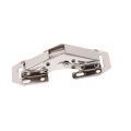 3 Inch 90 Degree Cabinet Hinge Bridge Shaped Spring Frog Hinge No-Drilling Hole Cupboard Door Hinges Furniture Hardware. 
