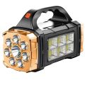 Solar High Power LED Flashlights Portable Rechargeable Searchlight Camping Lantern Emergency Outdoor Work Light Tactical Torch. 
