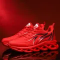 Fashion Men Sneakers Mesh Casual Shoes Lac-up Mens Shoes Lightweight Vulcanize Shoes Walking Sneakers Zapatillas Hombre Men Shoe. 