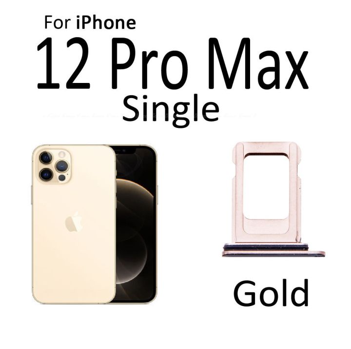 iPhone 12 Pro Max Sim Tray Gold Colour Sim Tray