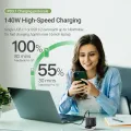 Vention 140W GaN Charger Fast Charger PD3.1 Charging protocols fast charging on four ports for iphone 14 13 Pro Max iPad Pro Macbook Pro Samsung Xiaomi Huawei Vivo Charger Adapter. 