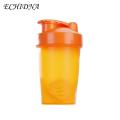 Safe Sports Bottle 400ml Protein Shaker Bottle with Mixing Ball Leak-proof Sport Blender Bottle Lightweight Plastic Shaker Shaker Cup. 