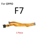 USB Charging Port flex For OPPO F19 F17 F15 F11 F9 F7 F5 Youth F3 F1 F1s Pro Plus Jack Dock Flex Cable Charger Connector Board. 