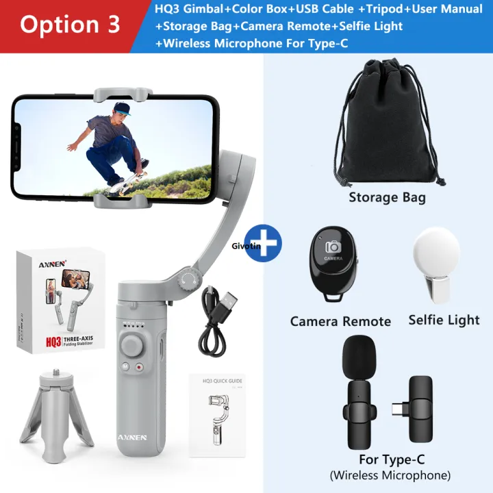 HQ3%20Handheld%20Vlog%20Stabilizer%203-Axis%20Gimbal%20Video%20Record%20Self%20Anti%20Shake%20Phone%20Holder%20for%20Smartphone%20Tiktok%20live%20Photography%20Kit%20-%20Image%207