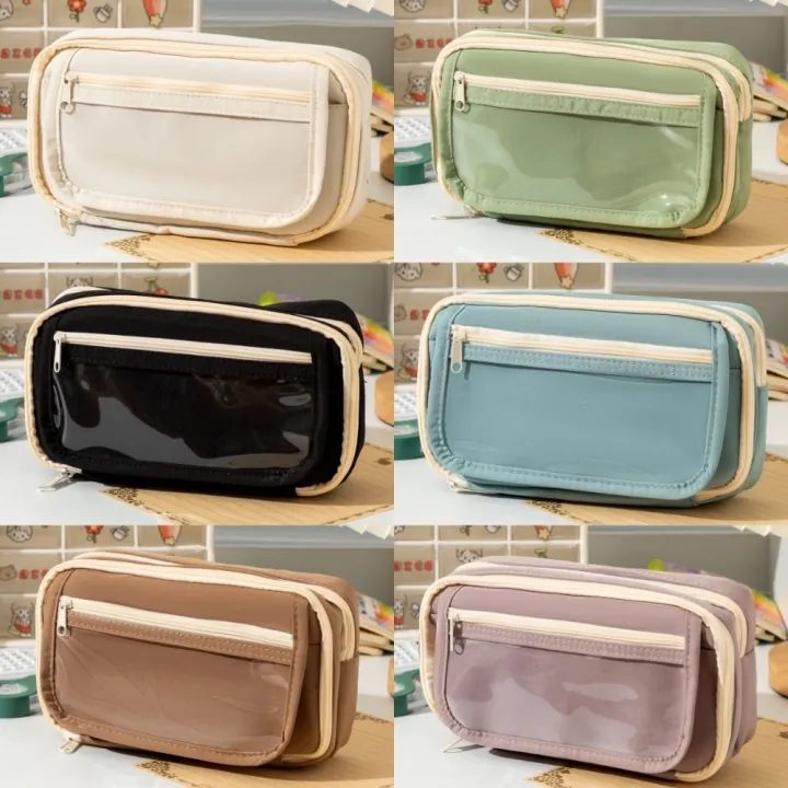 School%20Supplies%20Large%20Capacity%20Pencil%20Case%20Solid%20Color%20Pencil%20Pouch%20Stationery%20Pen%20Case%20Multi%20Layer%20Makeup%20Bag%20Pen%20Storage%20Bag%20Girls%20-%20Image%203