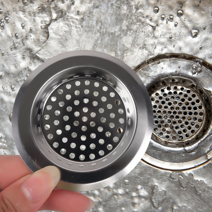 1/4Pcs%20Kitchen%20Sink%20Filter%20Stainless%20Steel%20Mesh%20Sink%20Strainer%20Filter%20Bathroom%20Sink%20Strainer%20Drain%20Hole%20Filter%20Trap%20Waste%20Screen%20-%20Image%205