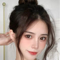 1Pair Korean Bangs Wig for Women Summer Split Fake Bangs Natural Front Eight Shaped Bangs. 