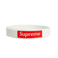 Supreme Silicone Mens & Womens Unisex hand band Wristband Bracelet. 