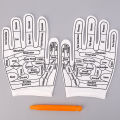 1Set Gloves Hand Reflexology Acupoint Acupressure Tools Glove Hands Reusable Mittens Household Spa Point Exfoliator Textured. 