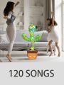 Dancing Cactus Toy Talking Cactus Baby Toys, Singing Cactus Toy Cactus, Mimicking Cactus Toy for Babies Smart Cactus Toy, Repeats What You say. 