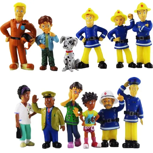 12pcs/set%20Cartoon%20Movie%20Fireman%20Sam%20Action%20Figure%20Toys%20Pvc%20Model%20Birthday%20S%20For%20Children%20-%20Image%204