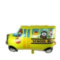 School bus foil balloon. 