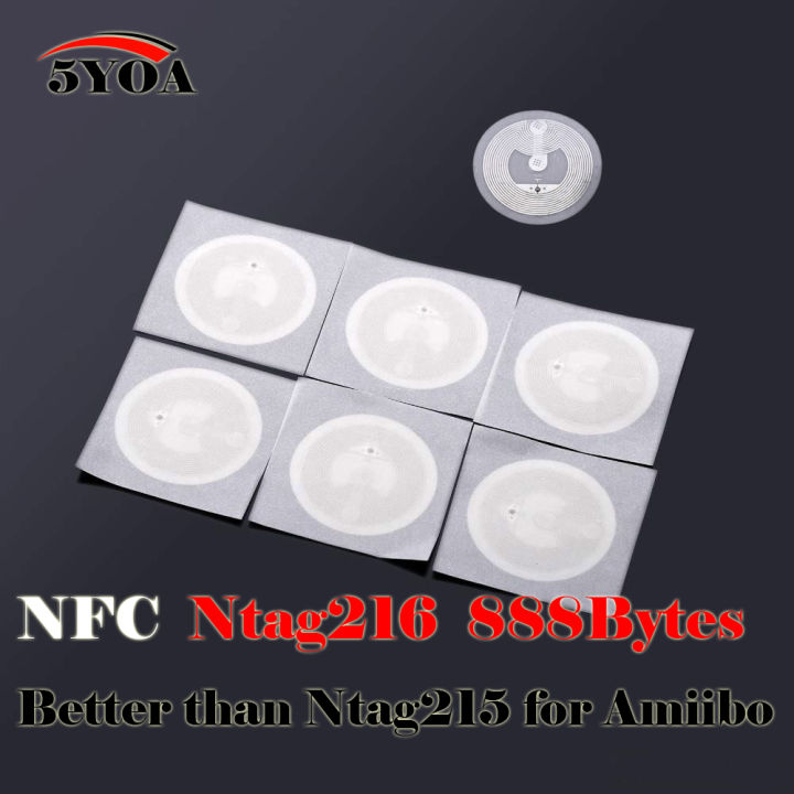10pcs%20NFC%20Ntag216%20888%20Bytes%20Tag%20Sticker%20Label%20Key%20Tags%20Token%20Patrol%20Badge%20-%20Image%204