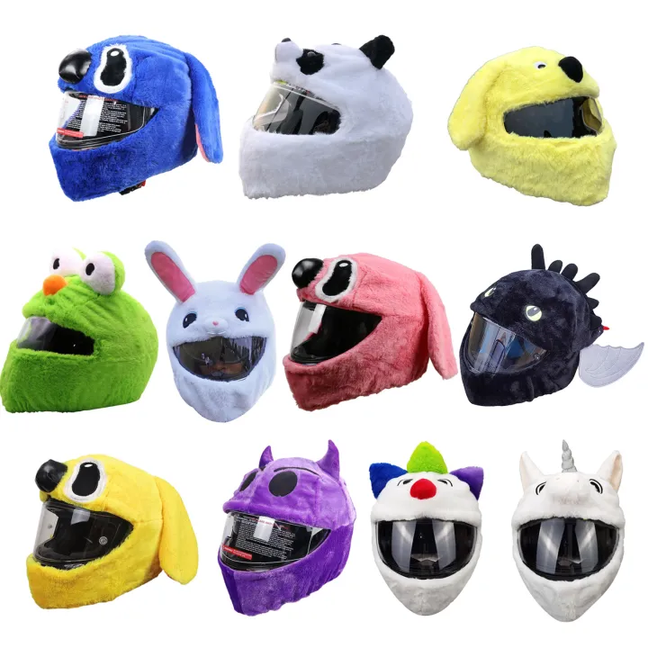 ECHIDNA%20Cartoon%20Helmet%20Cover%20Multipurpose%20Anime%20Themed%20Motorbike%20Helmet%20Cover%20Rides%20Gift%20-%20Image%202