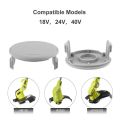 Replacement Cap, 993373001 AC14HCA Replacement Spool Cap for 18V, 24V, 40V Cordless Trimmers. 