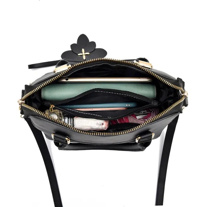 Floral%20Detail%20Shoulder%20Bag,%20Trendy%20Zipper%20Handbag%20For%20Work,%20Casual%20Crossbody%20Bag,%20Women's%20Floral%20Decor%20Purse%20-%20Image%206
