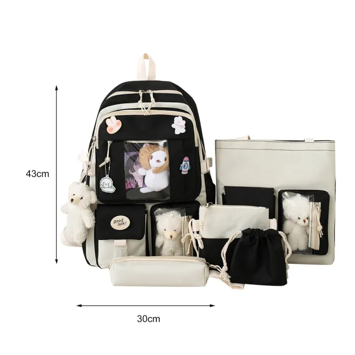 Canvas%20Girls%20School%20Bag%20Cute%20Backpack%20for%20Women%20Student%20Teens%20Aesthetic%20Backpacks%20Waterproof%20Large%20Capacity%20Kawaii%20Backpack%20Bags%20-%20Image%207