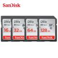 】 Original SD card SanDisk Ultra 16GB SDHC 128GB Memory Card C10 80mb/s USH-1 Support for Camera. 