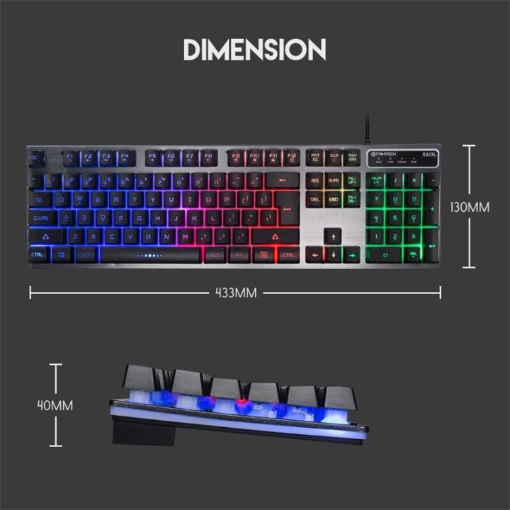 FANTECH%20K613%20Fighter%20TKL%20II%20New%20Edition%20Gaming%20Keyboard%20-%20Image%206