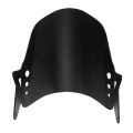 Motorcycle Front Windshield Aluminium Front Wind Deflector for Motorbike. 