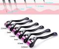 Professional Micro Needle Roller Beard Regeneration Care, Titanium Microneedle Roller Dermaroller Micro Needle Skin Care 0.25mm 0.5mm 0.75mm 1mm 1.5mm 2mm 2.5mm 3mm Dermaroller Derma. 