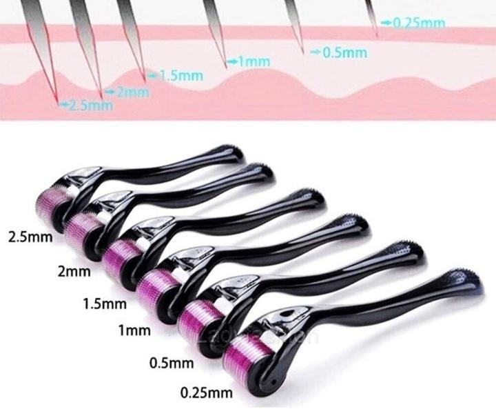 Professional%20Micro%20Needle%20Roller%20Beard%20Regeneration%20Care,%20Titanium%20Microneedle%20Roller%20Dermaroller%20Micro%20Needle%20Skin%20Care%200.25mm%200.5mm%200.75mm%201mm%201.5mm%202mm%202.5mm%203mm%20Dermaroller%20Derma%20-%20Image%203