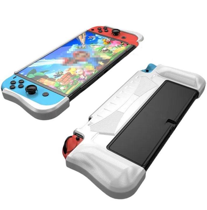 For Switch OLED Console TPU Protective Cover Integrated Shell With 2 ...