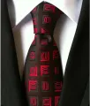 Men Red Tie. 