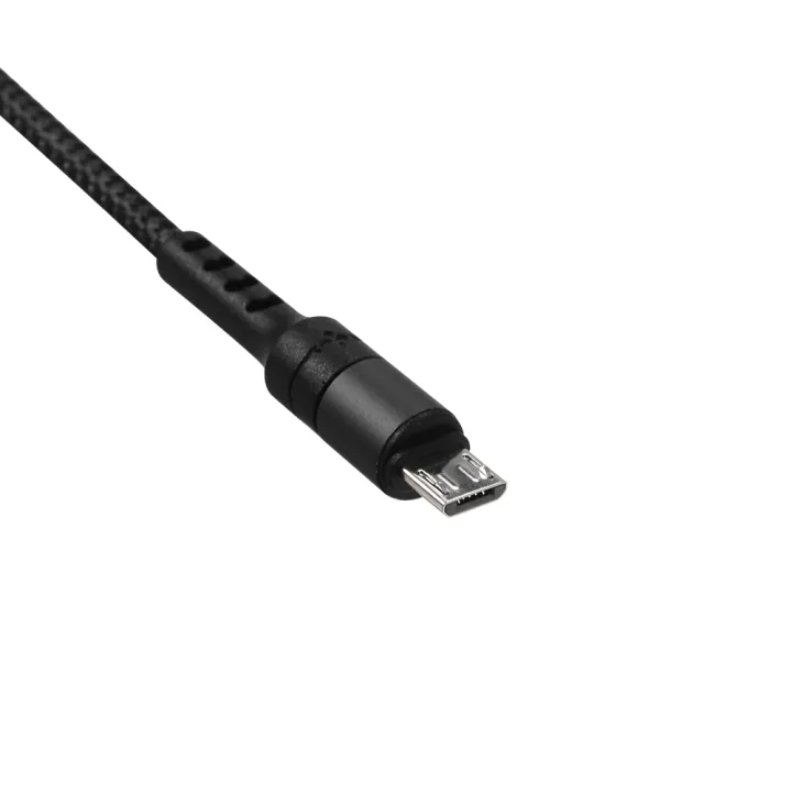 HXSJ%203%20In%201%20Charging%20Cable%20With%20Micro%20Usb/Type-C%20Replacement%20For%20Iphone%20Xiaomi%20Huawei%20Samsung%20Nylon%20Braided%201.2M(Blue)%20-%20Image%206
