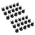 NXFDSIOZ Aquarium Heater Suction Cups Suckers Clips 33mm Dia Holders Clamps for Fish Tank Accessories,30 Pack Black. 