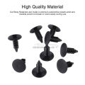 Geepact 100 PCS Fastener Clip Car Clip Plastic Car Rivet 6 Sizes Universal Fender Bumper Rivet Mixed Car Body Push Retainer Pin Rivet Bumper Door Trim Panel Retainer Fastener Kit. 