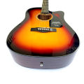 Fender CD60CE Cutaway Dreadnought Acoustic Guitar - Sunburst. 