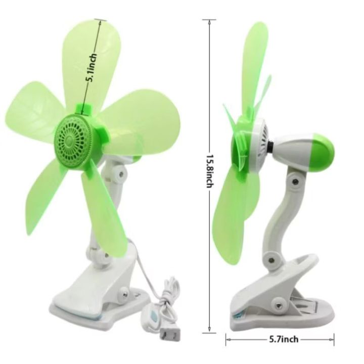 Original%20Cute%204-5%20blends%20Fan%20Home%20Electric%20Fan%20W/%20Clip%20Clover%20Fan%20Anti-Heat%20Portable%20Clip%20Electric%20-%20Image%204