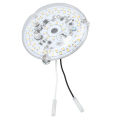 3.93 Inch LED Ceiling Fan Light AC 120V 18W 2000LM 3 Color Temperature. 