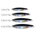 Iron Plate Nude Piece 7g-20g Long Cast Shore Casting Lead Fish Horse Brand Three Generations Of Lures Fake Bait Iron Plate Road Sea Fishing Conbo. 