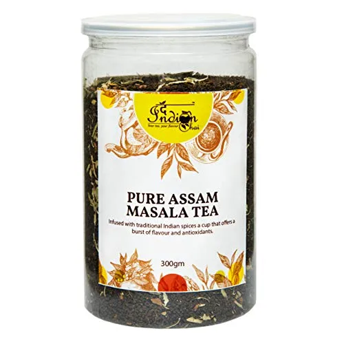 The Indian Chai - Pure Assam Masala Chai 300g Blended with Dalchini ...