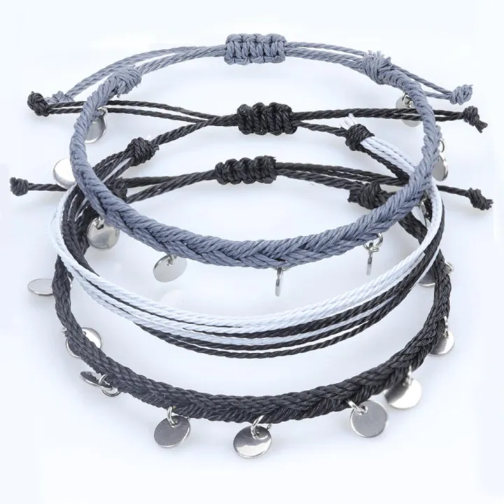 Bohemian%20Bracelet%20Fashion%20Accessory%203pcs%20Set%20Adjustable%20Wax%20Thread%20Bracelet%20Surf%20Style%20Sequin%20Detail%20Braided%20Anklet%20for%20Beachwear%20Surfing%20Accessory%20Teen%20Girls%20Jewelry%20Gift%20Vacation%20Fashion%20-%20Image%206