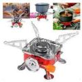 Stove Portable Foldable Barbecue Gas Stove Card Type Palm Furnace Cooking Picnic Split Cooker Burners. 