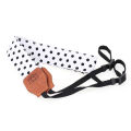 Retro Polka Dots Blue Shoulder Belt Camera Strap Neck Photo Strap For Pentax Leica Fuji Olympus Dslr. 