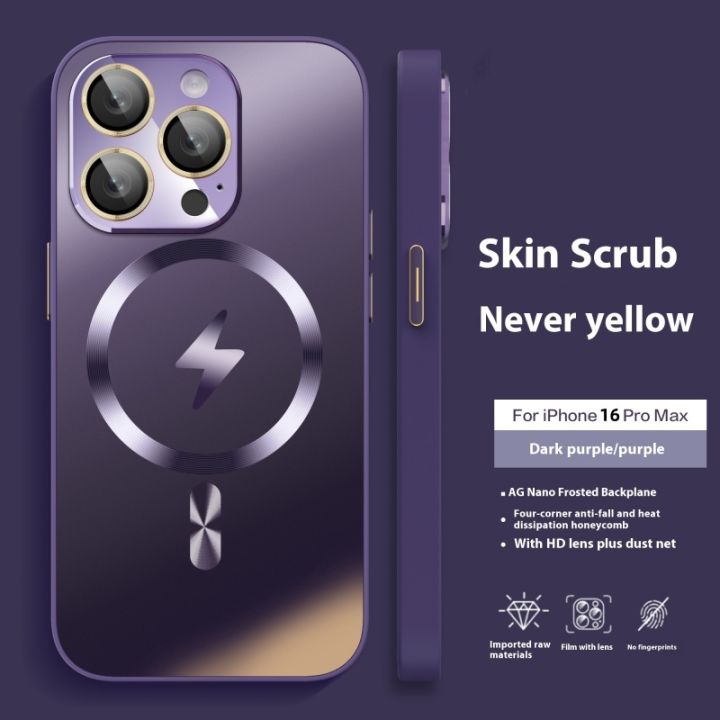 For%20Magsafe%20Lightning%20AG%20Matte%20Case%20For%20iPhone%2016%2015%2014%2013%2012%2011Pro%20Max%20Magnetic%20Tempered%20Glass%20Camera%20Film%20Protector%20Back%20Cover%20-%20Image%203