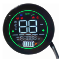 6X Electric Bike Speedometer Dashboard Indicator 48V 60V 72V Lead-Acid Battery LED Instrument Display. 