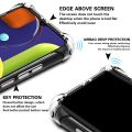 Shockproof Transparent Back Cover For Samsung Galaxy M10s. 