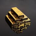 Aweisuan Luxury golden usb flash drive Metal pen drive 4GB 8GB 16GB 32GB 64GB Gold Bar USB2.0 Flash memory pendrive Bullion Stick disk gift. 