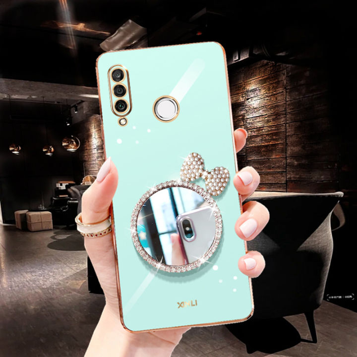 Maitus%20for%20Huawei%20Y9%20Prime%202019%20Back%20Cover%20Luxury%206D%20Plating%20Square%20Bumper%20Shiny%20Bowknot%20Makeup%20Mirror%20Soft%20Silicone%20Girls%20Cases%20Full%20Protection%20Mobile%20Phone%20Case%20-%20Image%202