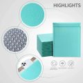 MengshanLuxury bubble wrap 100Pcs Bubble Buffer Anti-fall Protection Balloon Waterproof Black Plastic Pe Packaging Bag Courier Package Envelope Poly Mailer. 