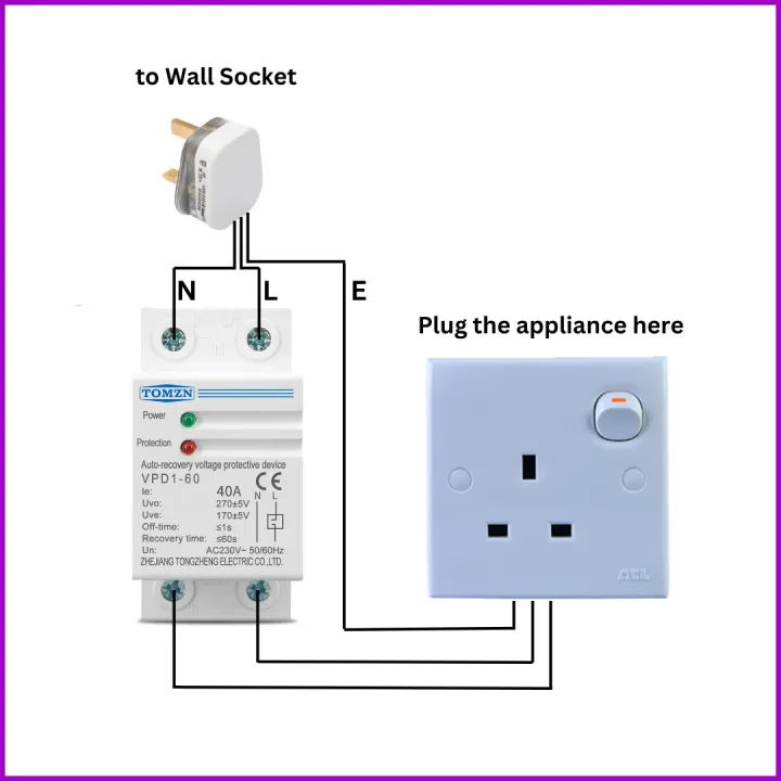 Power%20Guard%20Refrigerator%20TV%20Fridge%20Guard%20High%20Over%20Voltage%20Protector%20UPS%20DIN%20Rail%20Mount%20-%20Image%204