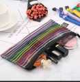 Stripe purse(pencil case). 